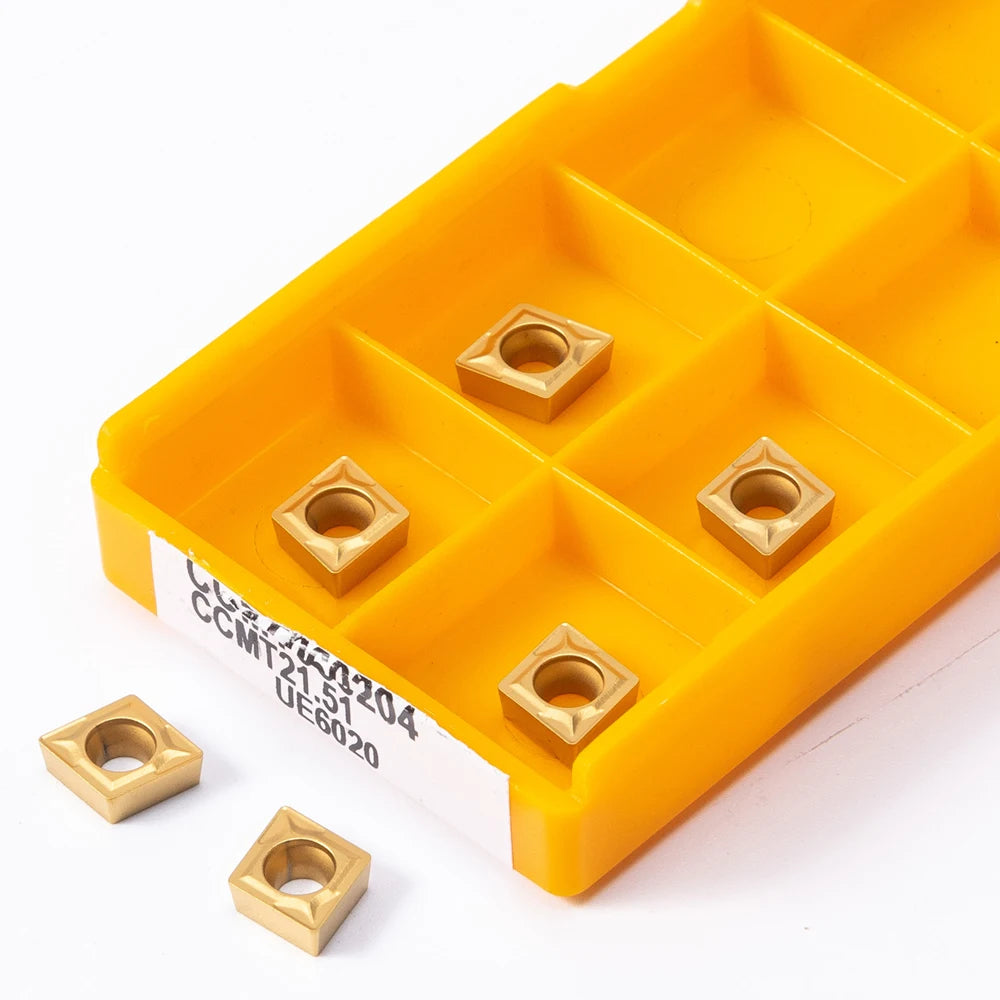 CCMT060204 CCMT060208 CCMT09T304 CCMT09T308 VP15TF/US735/UE6020 Carbide Insert Wood Turning Blade For Lathe Milling Lathe Tool