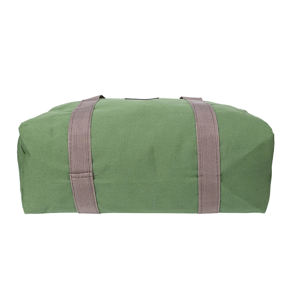 Large Capacity Tool Bag Waterproof Oxford Canvas Hand Tool Storage Carry Bags Portable Multifunction Metal Toolbox Organizer
