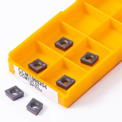 CCMT060204 CCMT060208 CCMT09T304 CCMT09T308 VP15TF/US735/UE6020 Carbide Insert Wood Turning Blade For Lathe Milling Lathe Tool