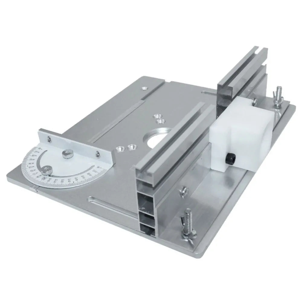 C8 Router Table Insert Plate Engraving Machine Inverted Plate Set Aluminum Alloy Trimming Milling Flip Board Woodworking Bench