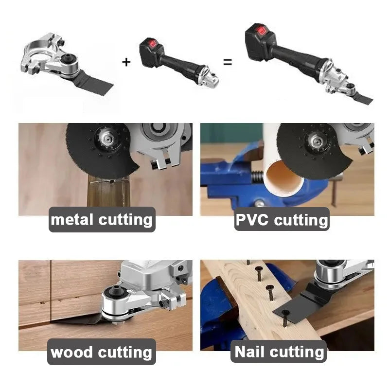Angle Grinder Conversion Universal Head Adapter Converter M10 Thread for Type 100 Swing Saw Cutter Polisher Polish Oscillate