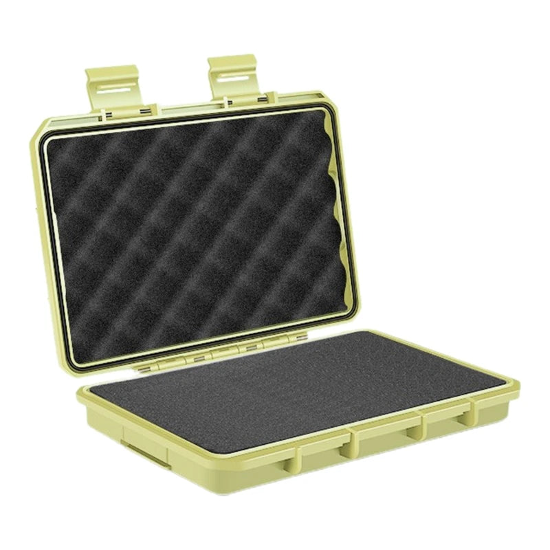 Portable Storage Box Plastic Protective Safety Tool Box Waterproof Instrument Case Sponge Shockproof Tool Box