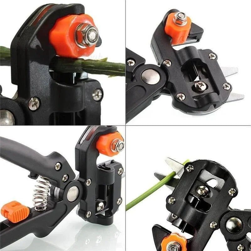 Grafting Pruner Garden Grafting Tool Professional Branch Cutter Secateur Pruning Plant Shears Boxes Fruit Tree Grafting Sciss