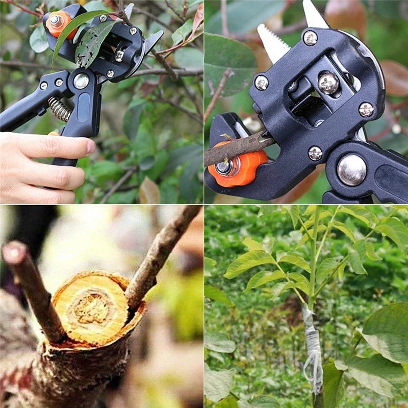 Grafting Pruner Garden Grafting Tool Professional Branch Cutter Secateur Pruning Plant Shears Boxes Fruit Tree Grafting Sciss