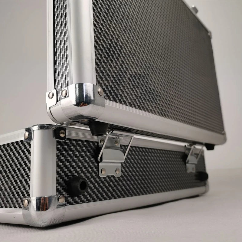 Aluminum Case Tool Box Portable Safety Instrument Toolbox Hardware Tool Case Suitcase Impact Resistant Hard Case Box 알루미늄 케이스