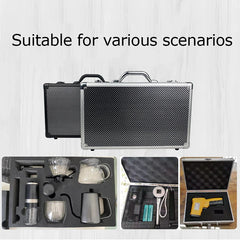 Aluminum Case Tool Box Portable Safety Instrument Toolbox Hardware Tool Case Suitcase Impact Resistant Hard Case Box 알루미늄 케이스