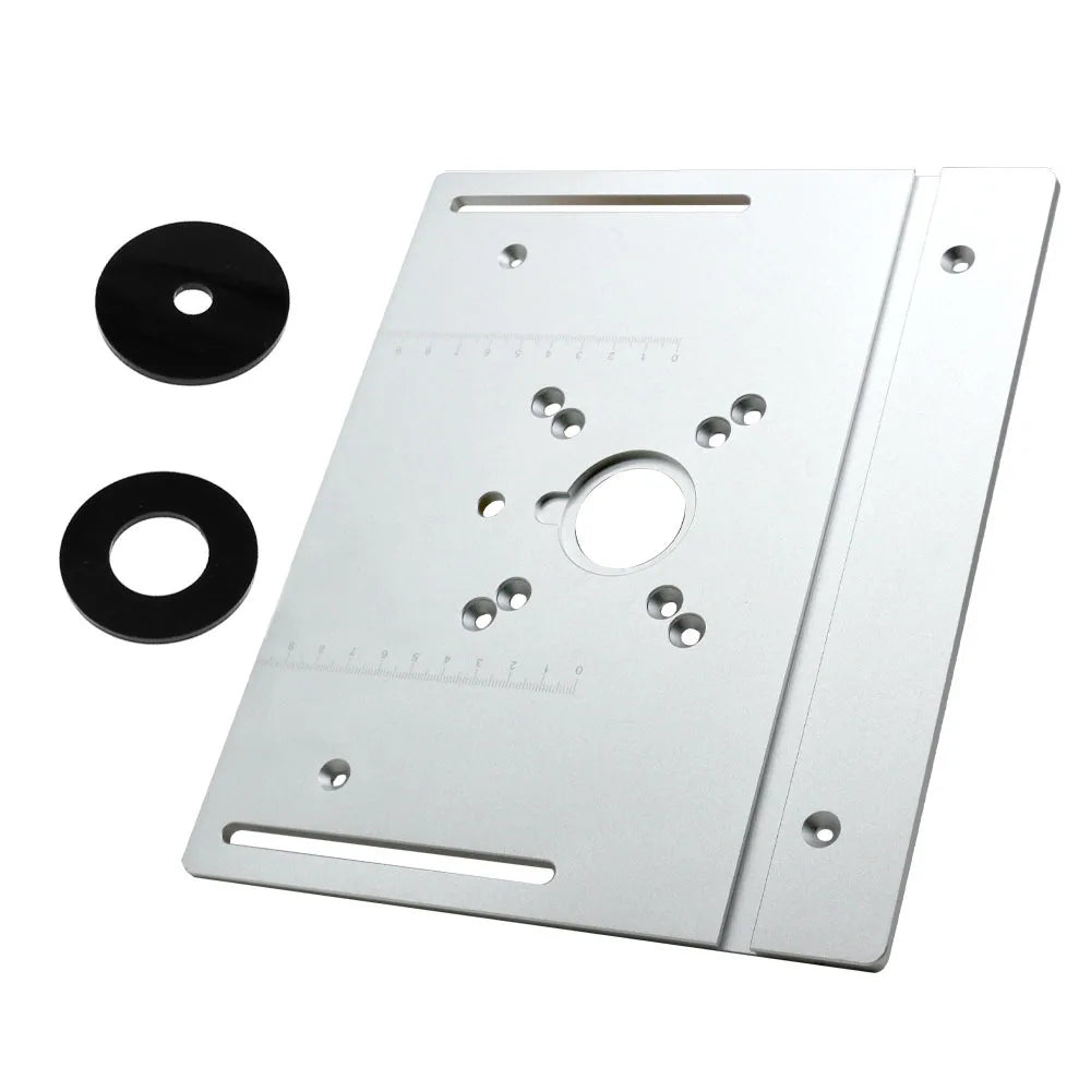 C8 Router Table Insert Plate Engraving Machine Inverted Plate Set Aluminum Alloy Trimming Milling Flip Board Woodworking Bench