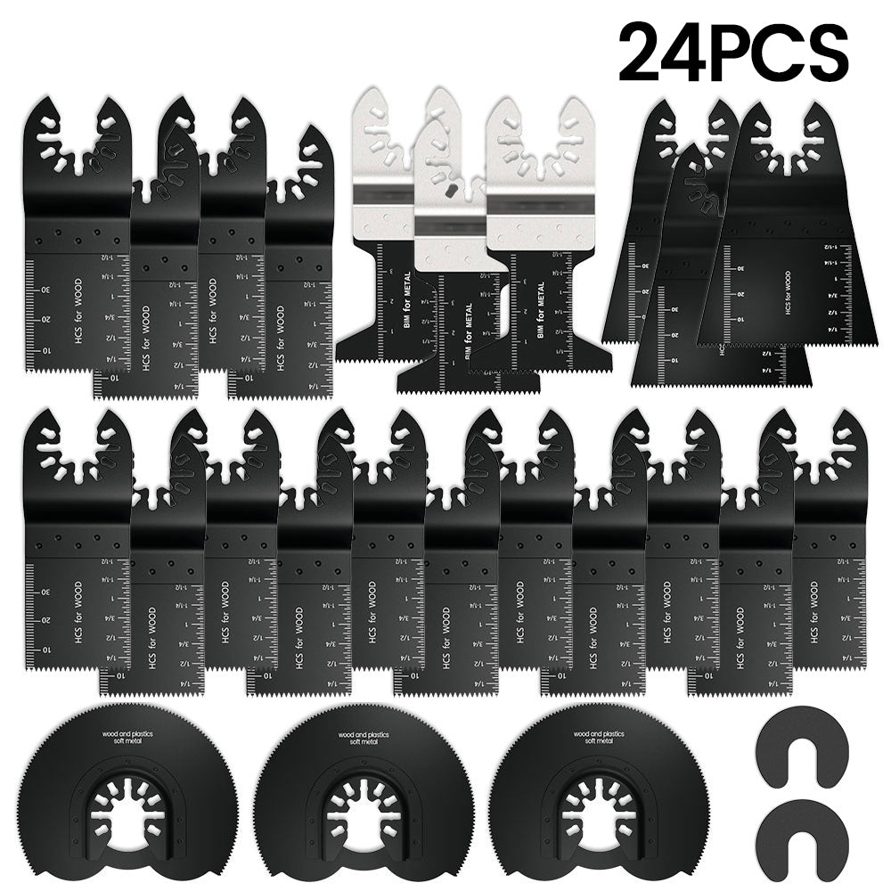 20-100Pcs Multi-Function Oscillating Blade Renovator Saw Blades Multi Power Tools Accessories Precision Universal Cutter Blade