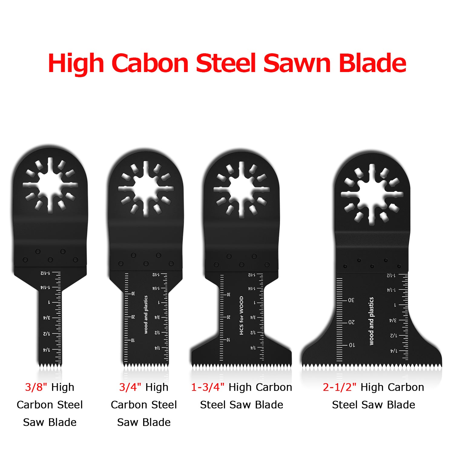 20-100Pcs Multi-Function Oscillating Blade Renovator Saw Blades Multi Power Tools Accessories Precision Universal Cutter Blade