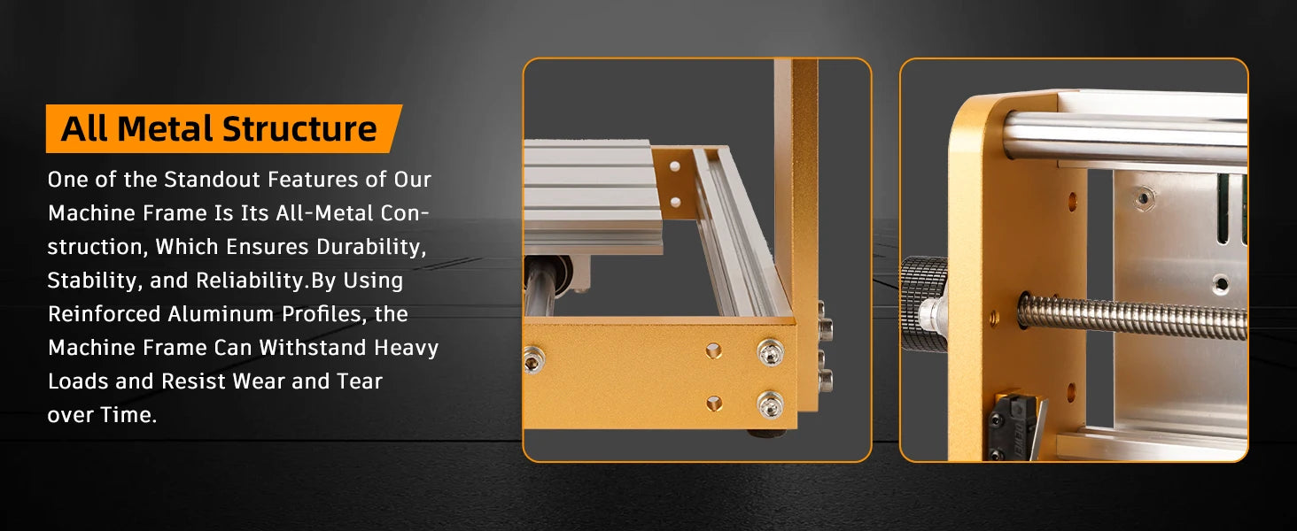 LUNYEE CNC 3018 PRO Wood Engraving Machine Laser Engraver Cnc Router For MDF PVC Epoxy Metal Carving Cutting