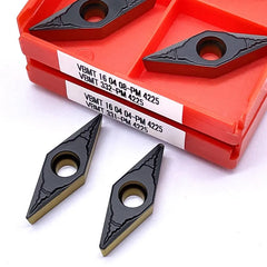 VBMT160408 VBMT160404 PM 4225 High-quality cermet grade carbide insert CNC lathe cutting tools VBMT 160408 cutting tool