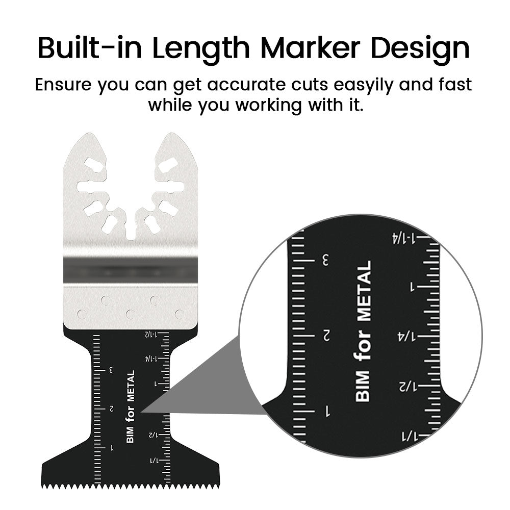 20-100Pcs Multi-Function Oscillating Blade Renovator Saw Blades Multi Power Tools Accessories Precision Universal Cutter Blade