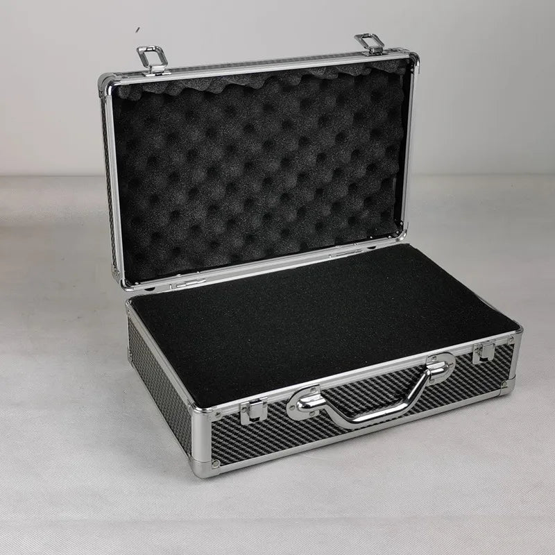 Aluminum Case Tool Box Portable Safety Instrument Toolbox Hardware Tool Case Suitcase Impact Resistant Hard Case Box 알루미늄 케이스