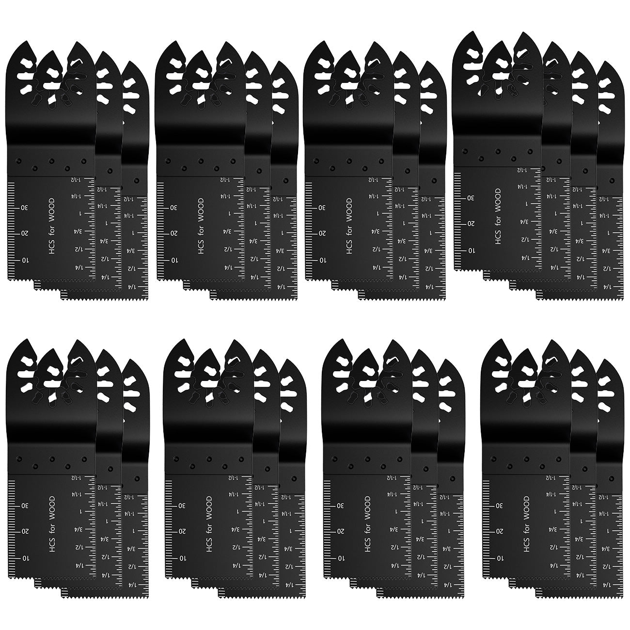 20-100Pcs Multi-Function Oscillating Blade Renovator Saw Blades Multi Power Tools Accessories Precision Universal Cutter Blade