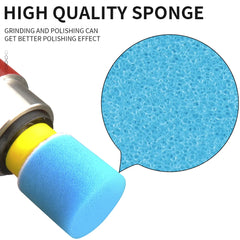 1 Inch Polishing Pad Sponge Mini Detailing Buffing Pads 25mm Hook and Loop for Car Polisher Attachment Waxing Backing Plate