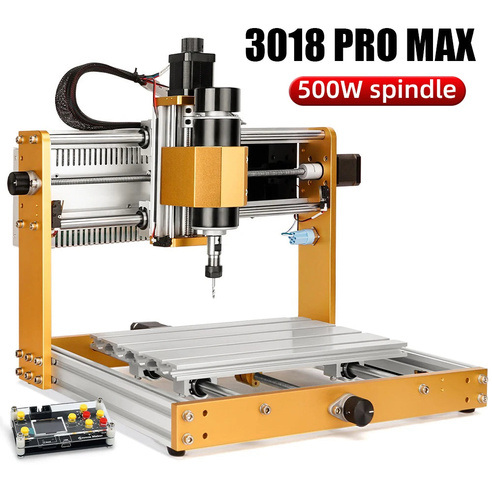LUNYEE CNC 3018 PRO Wood Engraving Machine Laser Engraver Cnc Router For MDF PVC Epoxy Metal Carving Cutting