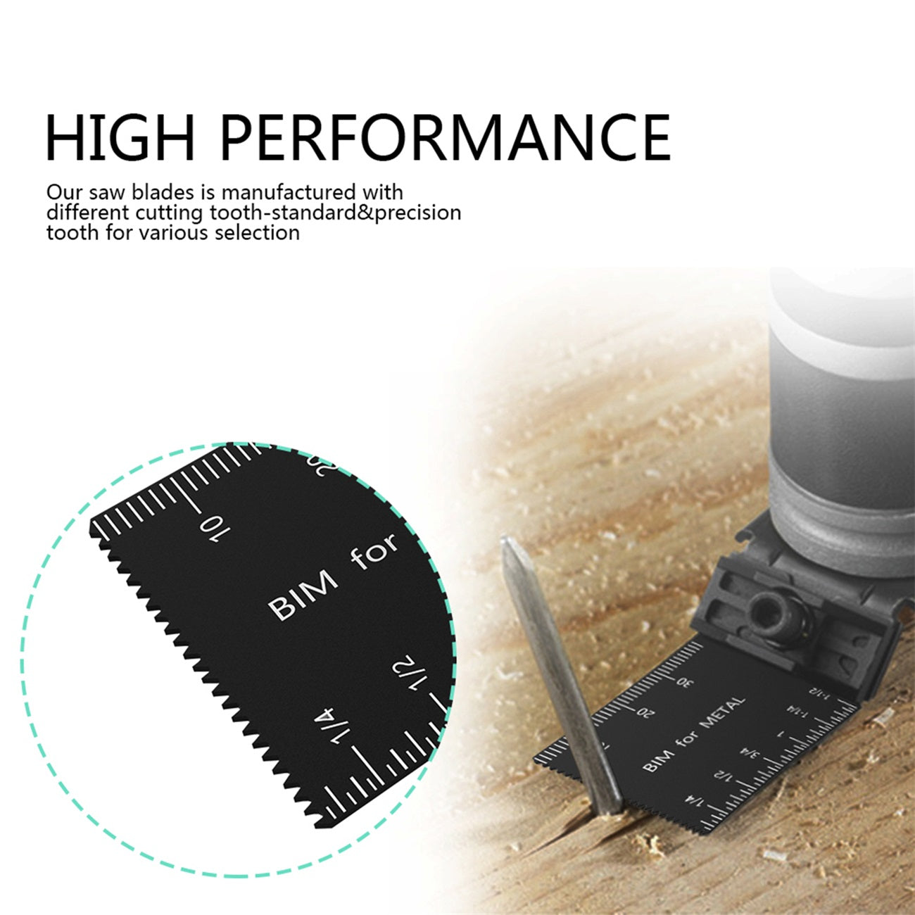 20-100Pcs Multi-Function Oscillating Blade Renovator Saw Blades Multi Power Tools Accessories Precision Universal Cutter Blade