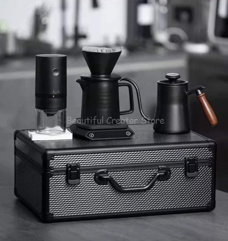 Aluminum Case Tool Box Portable Safety Instrument Toolbox Hardware Tool Case Suitcase Impact Resistant Hard Case Box 알루미늄 케이스