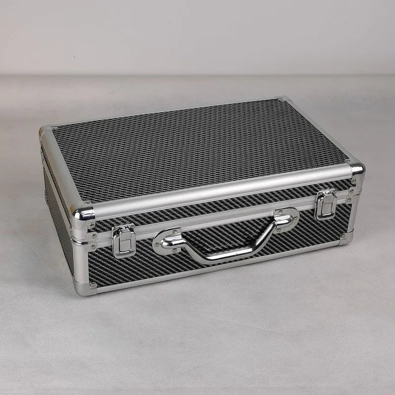 Aluminum Case Tool Box Portable Safety Instrument Toolbox Hardware Tool Case Suitcase Impact Resistant Hard Case Box 알루미늄 케이스